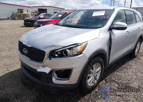 2016 Kia Sorento 2.4L Lx from USA, damaged, VIN 5XYPG4A35GG046888